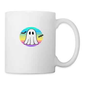 Creep it Real Vintage Retro Halloween - Tasse - Weiß - Rechts