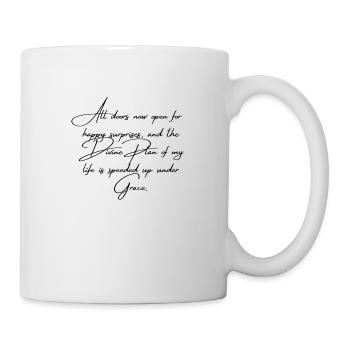 Connect with the Divine Design - Mug - white - Right