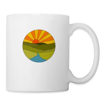 Sunrise - Tasse - Weiß - Rechts
