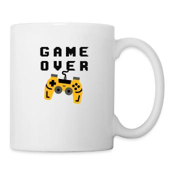 Fin du jeu - Mug blanc - blanc - Droite