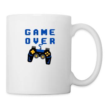Fin du jeu - Mug blanc - blanc - Droite