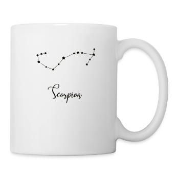 Astro Scorpion Constellation - Mug blanc - blanc - Droite