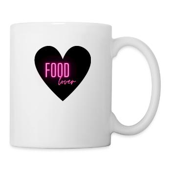 design pour les amateurs de nourriture - Mug blanc - blanc - Droite