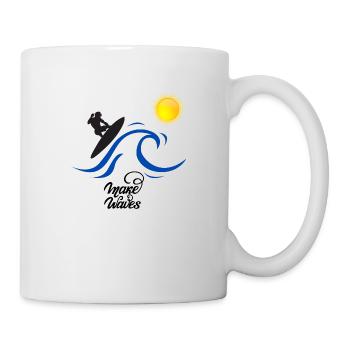 Surfing - Mug - white - Right