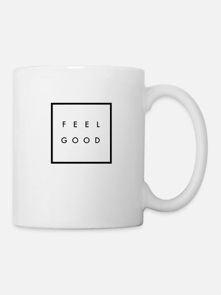FeelGood - Tasse - Weiß