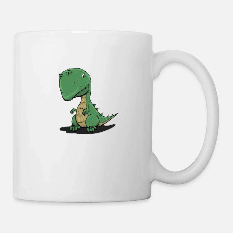T-Rex - Tasse - Weiß