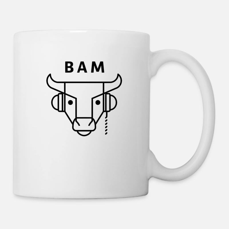 BAM - Boite A Meuh - Mug blanc - blanc