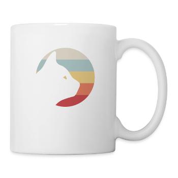 Katze - Tasse - Weiß - Rechts