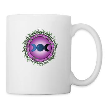 Triple Goddess, Night Sky - Mug - white - Right