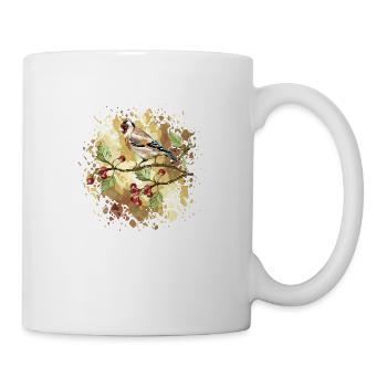 Colorful bird - Mug - white - Right