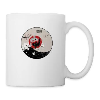 Yin und Yang - Tasse - Weiß - Rechts