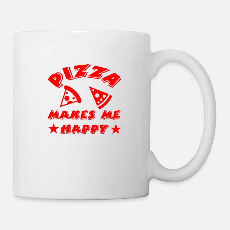Pizza - Mug blanc - blanc
