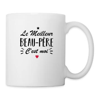 c'est moi le meilleur beau-père / humour beau-père - Mug blanc - blanc - Droite