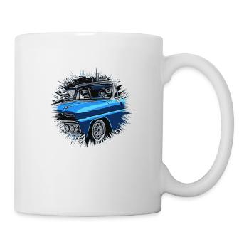 Voiture - Mug blanc - blanc - Droite