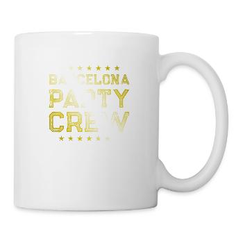 Barcelona Party Crew - Mug blanc - blanc - Droite