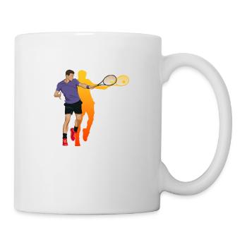 Tennis - Mug blanc - blanc - Droite