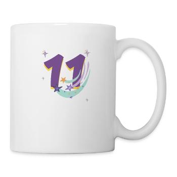 11th Anniversary (11-year gift) - Mug - white - Right