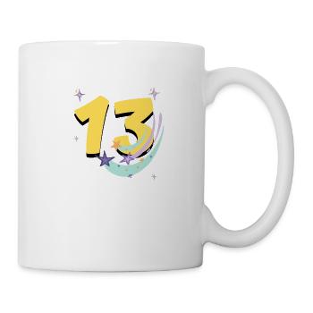 13th Anniversary (13-year gift) - Mug - white - Right