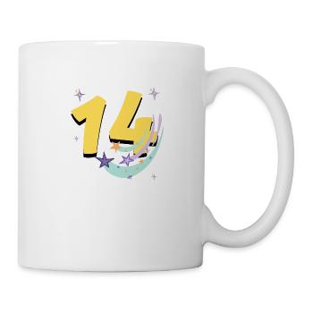 14th Anniversary (14-year gift) - Mug - white - Right