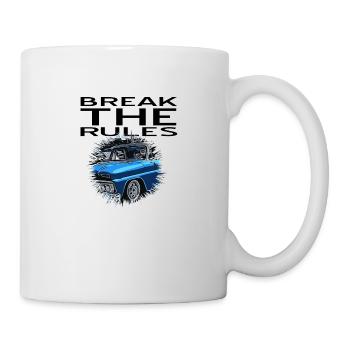 Auto - Tasse - Weiß - Rechts