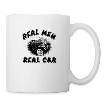 Voiture - Mug blanc - blanc - Droite