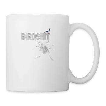 BIRDSHIT - TSHIRT - Mug - white - Right