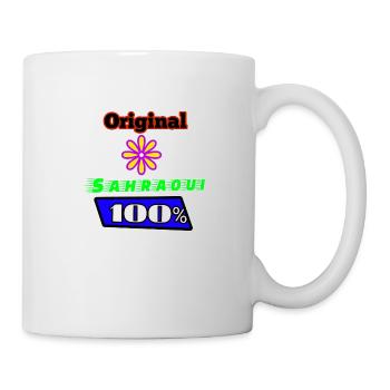 Sahraoui 100x100 - Mug blanc - blanc - Droite