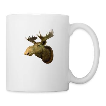 Moose head - Mug - white - Right