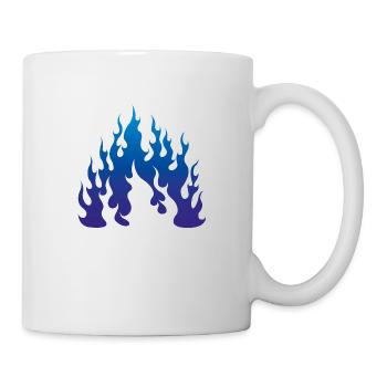 Blueflame - Tasse - Weiß - Rechts