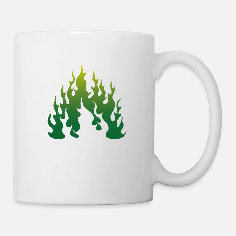 Greenflame - Tasse - Weiß