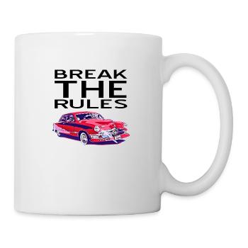 Auto - Tasse - Weiß - Rechts
