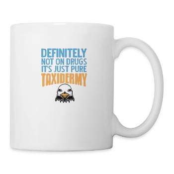 Taxidermie ist fürs Leben - Tasse - Weiß - Rechts