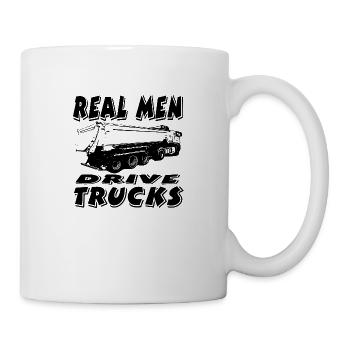Camion - Mug blanc - blanc - Droite