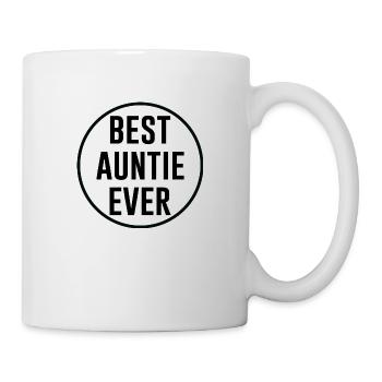 Best Auntie Ever - Tasse - Weiß - Rechts