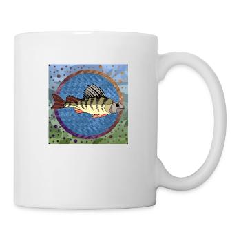 Poisson - Mug blanc - blanc - Droite