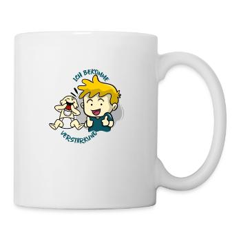 Bruder bekommt Verstärkung (blond) - Tasse - Weiß - Rechts