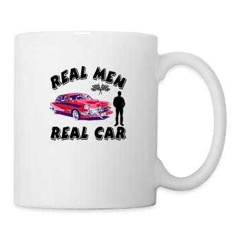 Voiture - Mug blanc - blanc - Droite