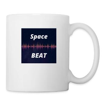 Space Beat Music Shirt - Mug - white - Right