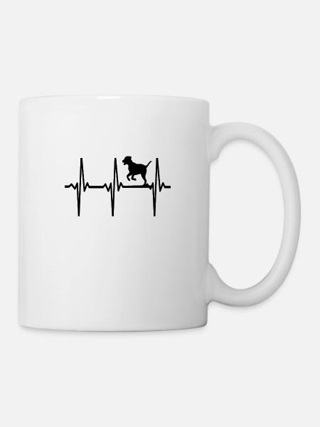 Hund - Tasse - Weiß