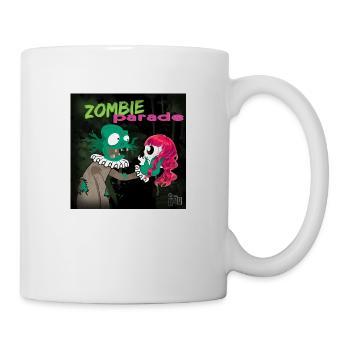 Zombie Parade Podcast - Mug blanc - blanc - Droite