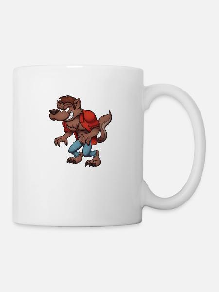 Werwolf - Tasse - Weiß