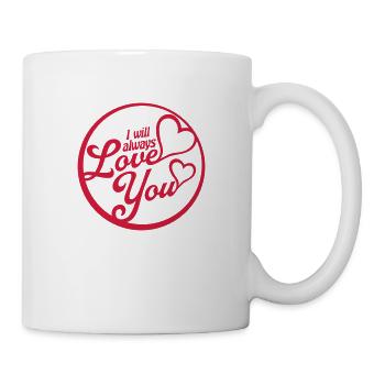 I will always love - Mug - white - Right