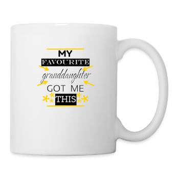My Favourite Granddaughter Got Me This - Mug - white - Right