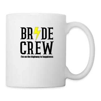 bride crew saying - Mug - white - Right