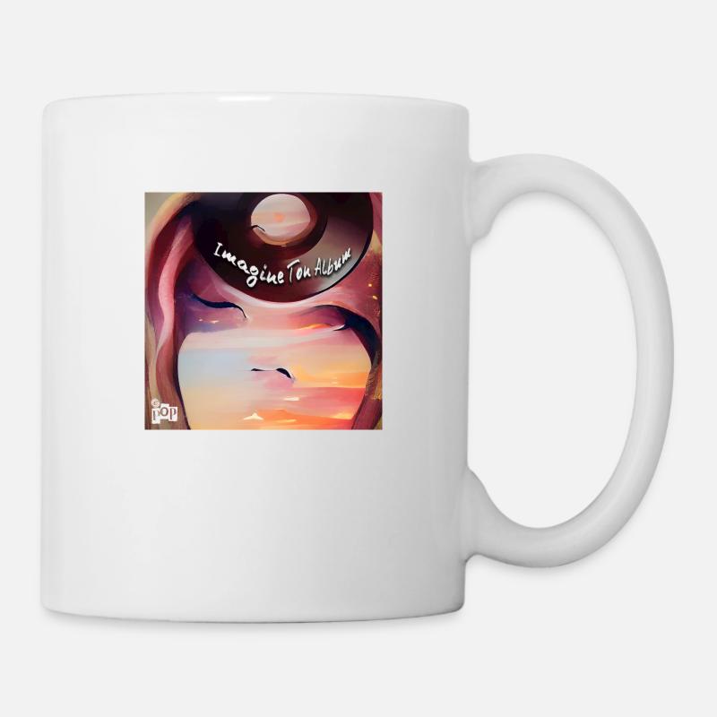 Imagine ton album - Mug blanc - blanc