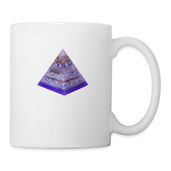 Wunscherfüllung Pyramide - Tasse - Weiß - Rechts