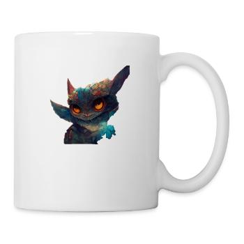 Fantasie Heule im Wald - Tasse - Weiß - Rechts