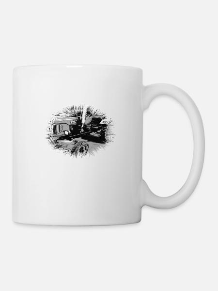 Tractor - Mug - white