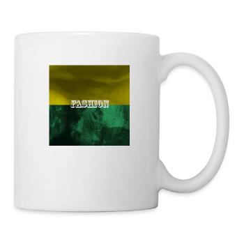 fashion vert jaune - Mug blanc - blanc - Droite
