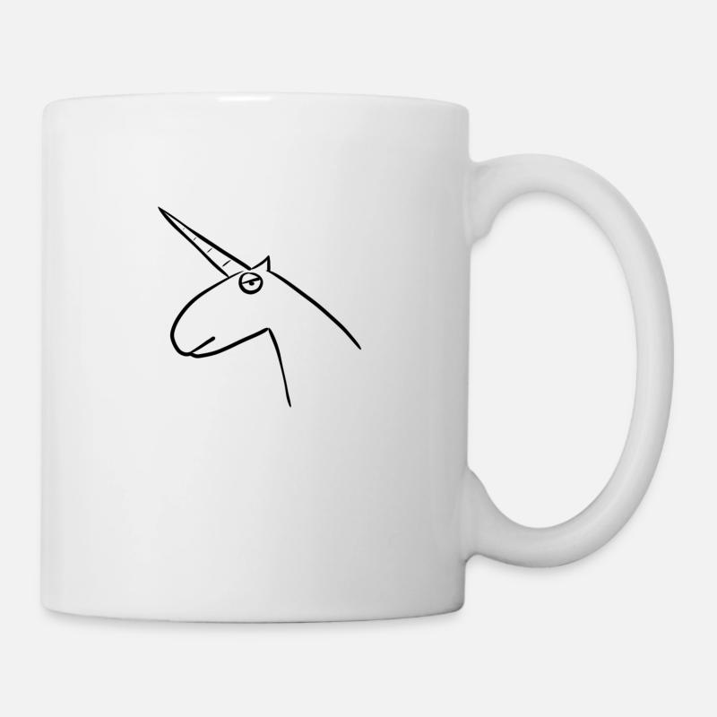 Einhorn - Tasse - Weiß